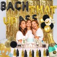 Bachelorette Party Decorations Bach That Balloons Banner Sign Brunch Bridal Shower for Gold and Black Nash Bachelorette Party Supplies
