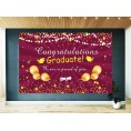Graduation Party Decorations 2022 Maroon Gold Graduation Backdrop Banner Maroon Gold Grad Balloons Photography Background for Class of 2022 Graduation Decorations Home Graduation Party