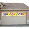 Large Happy Birthday Yard Banner Colorful Happy Birthday Yard Sign Colorful Outdoor Birthday Decorations Kids Birthday Party Supplies Outdoor & Indoor Hanging Banner 9.8 x 1.6FT