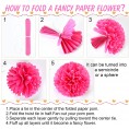 Tissue Pom Pom Paper Flower Ball Party Decorations 15 Pcs 10 12 14 Inch -for Wedding Birthday Bridal Shower Bachelorette Baby Gift Shower