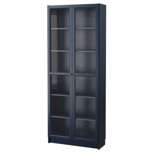 BILLY Bookcase with glass doors