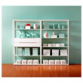 FJÄLKINGE Shelf unit with drawers