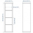 KALLAX Shelf unit with 2 inserts